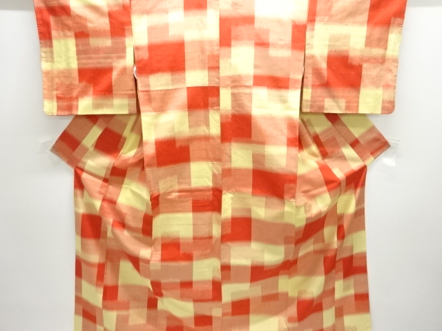 Japanese Kimono / Tsumugi Omeshi Silk